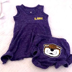 Colosseum LSU Dress & Bloomers